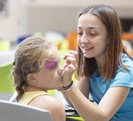 atelier maquillage pour les enfants