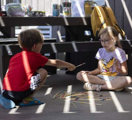 jeux avec les enfants