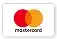 Logo de Mastercard sur fond blanc.