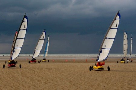 On a testé pour vous le char à voile à Saint-Brevin-les-Pins avec le Centre Nautique !